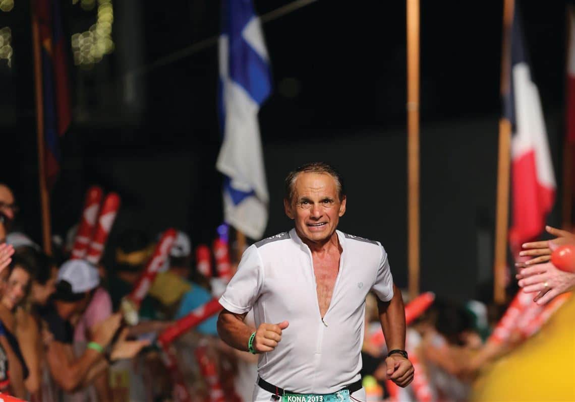 At age 82, Joseph Maroon credits oxygen therapy for his triathlon success