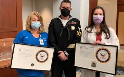 US Navy Honors Hyperbaric Medicine Physician for Treating Covid Long-Haulers